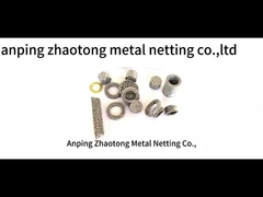 60*21mm Monel Wire Mesh Spring Washer برای ساختارهای قدرت