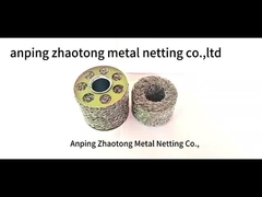 شکل حلقه فیلتر خمیده فشرده شده سفارشی شده 5-300mm قطر خارج