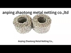 99٪ فیلتر فشرده شده بستن سیم میش اندازه نمونه سفارشی در دسترس OEM پذیرفته