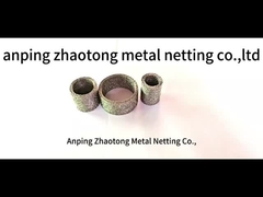 بغل سیم فولاد ضد زنگ با رباط 762mm 0.23mm فلتر میش صفحه نمایش اسکرول پابند