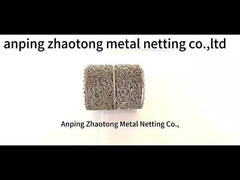 0.08 - 0.45mm Wire Mesh Washer شکل حلقه SUS316L برای ساکت کننده