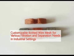 شبکه سیم پیچ و خم قابل تنظیم برای نیازهای مختلف فیلتر و جداسازی در محیط های صنعتی