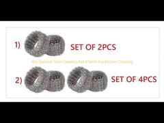 توپ تمیز کننده استیل 403 6*4 میلی متر برای تمیز کردن آشپزخانه