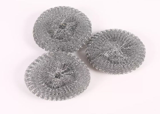 قطر 4 سانتی متر ضخامت 2 سانتی متر 304 توپ تمیز کننده استیل ضد زنگ برای کتری