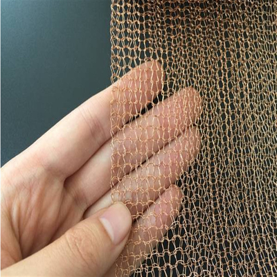 سوراخ 2 * 3mm فشرده شده بغل سیم بافته مقاوم در برابر دمای بالا