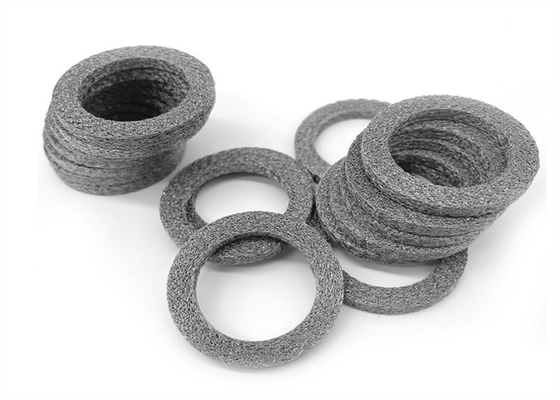 10-200mm Dia Compressed Woven Wire Cloth Knitted Weave برای کاربردهای فیلتراسیون سنگین