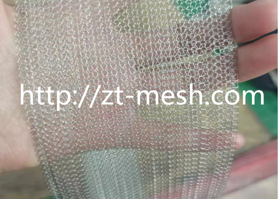 ضد خوردگی بغل سیم بافته برای فیلتر کردن 40mm عرض سفارشی