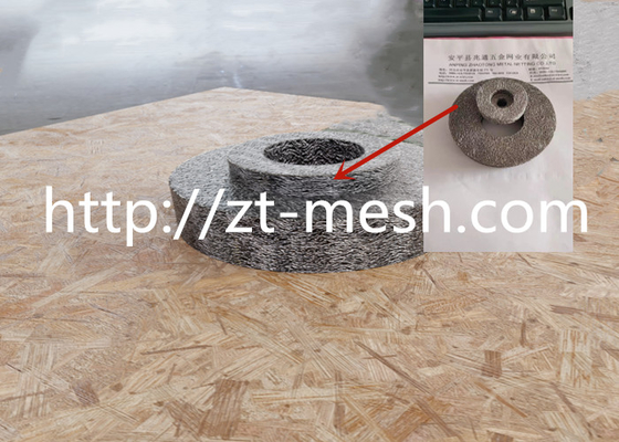 دقت فیلتر کردن عالی تکنیک بغل سیم پیچیده فشرده شده فولاد ضد زنگ 304 برای فیلتر سازی صنعتی