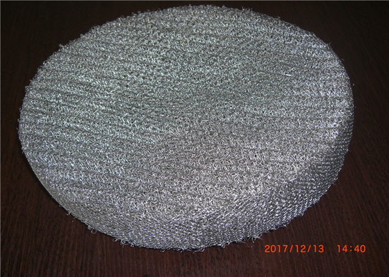 Roundness kneaded Mesh Demister Pad 0.23mm مقاومت در برابر خوردگی