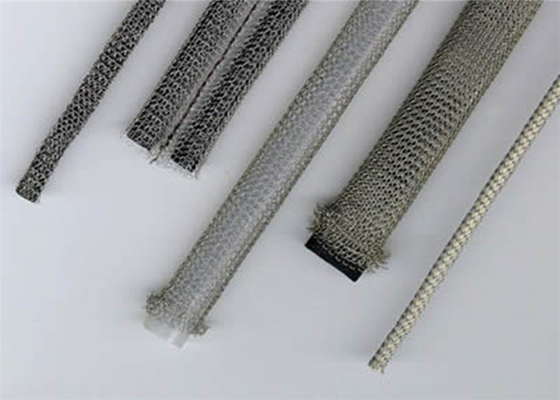3mm-10mm مش خالص بافتنی مش مقاوم در برابر خوردگی OEM محافظ سیم مش