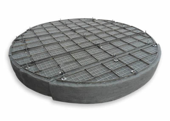 پلاستیک / فولاد ضد زنگ مش پد Demister Dia 100mm برای برج بخار