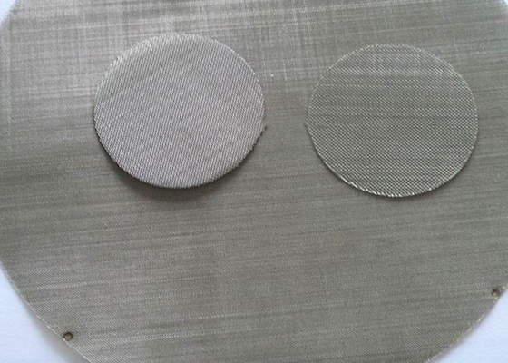 مش سیم بافته شده 304 فولاد ضد زنگ 0.55 میلی متر 80 مش 100 میلی متر برای فیلتر