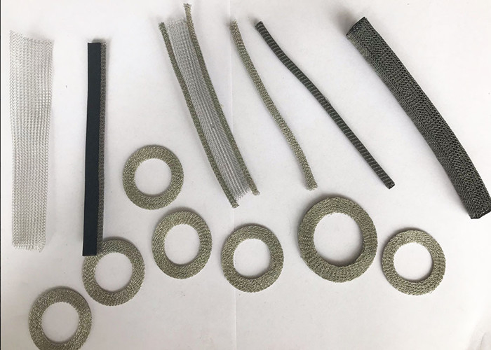 قطر سیم 0.08 - 0.5 میلیمتر شبکه سیم پیچ و خم شده فشرده برای انواع صنایع فیلتر