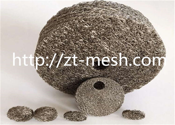واشر اگزوز مش بافتنی از جنس استنلس استیل Od25*25*10mm ساخته شده برای کاهش اگزوز