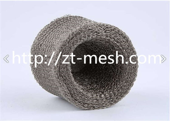 واشر اگزوز مش بافتنی از جنس استنلس استیل Od25*25*10mm ساخته شده برای کاهش اگزوز