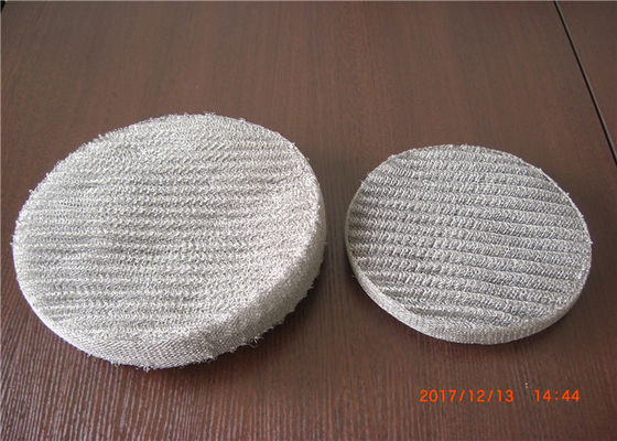 Roundness kneaded Mesh Demister Pad 0.23mm مقاومت در برابر خوردگی