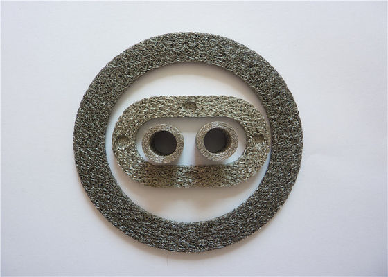 گرد 0.018 میلی متری از جنس استنلس استیل بافندگی مش سیمی با تکیه گاه لرزش یا شوک