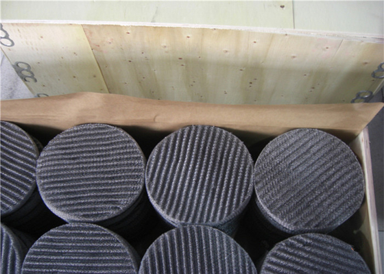 پلاستیک / فولاد ضد زنگ مش پد Demister Dia 100mm برای برج بخار