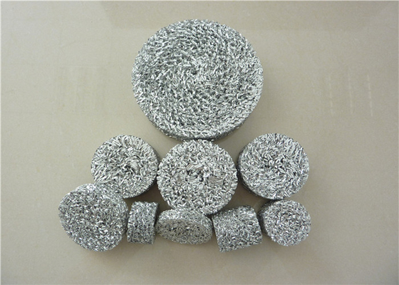 مش فویل آلومینیوم سفید بافتنی Dia118mm طول سفارشی برای خودکار