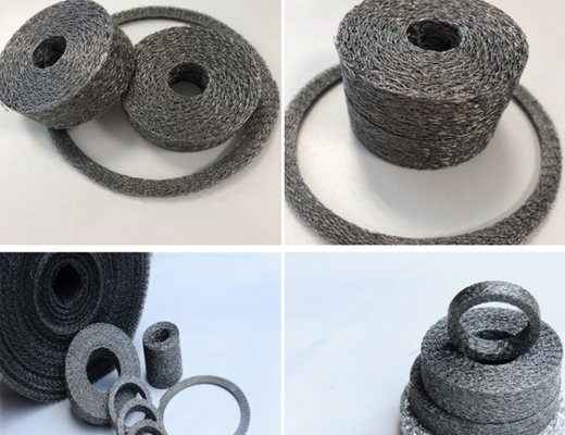 واشر مش مشبک 60 * 40 * 20 میلی متر ضد ضربه 30 میلی متر برای صدا خفه کن اتومبیل