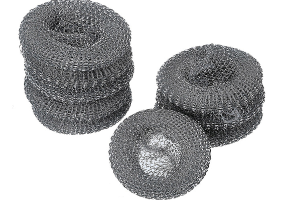 گالوانیزه مش فولاد ضد زنگ Scourer 10 گرم 15 گرم شکل تمیز قدرت تمیز کردن قوی
