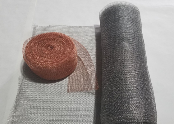 صفحه مش سیم مس بافتنی SS310 99٪ خالص برای ایجاد سوراخ در ساختمان از جلوگیری از لانه سازی پرندگان