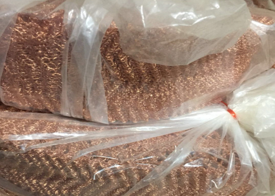 8mm SS304 پارچه مشبک بافتنی ODM مقاومت در برابر حرارت بالا 800 درجه
