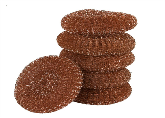 اسکرابر ظرفشویی مسی زرد ZT 90 گرم مخصوص ظروف آشپزخانه سخت