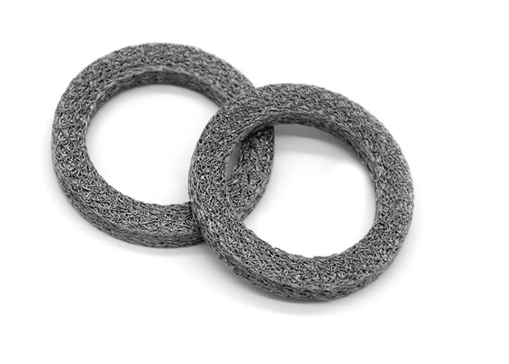 سایز 2 میلی‌متری مش بافتنی از جنس استنلس استیل، عرض 22 میلی‌متر برای فیلتر مایع گاز