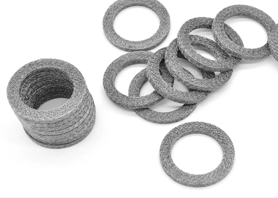 سفارشی سازی مش سیم بافتنی فشرده 316l Od160 Id70 ضخامت 21 میلی متر