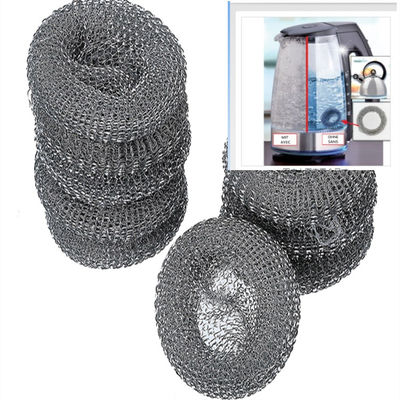 قطر 4 سانتی متر ضخامت 2 سانتی متر 304 توپ تمیز کننده استیل ضد زنگ برای کتری