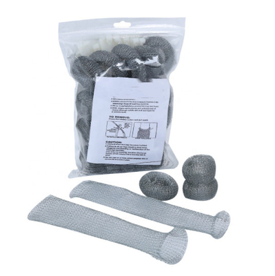 سایز 2 میلی‌متری مش بافتنی از جنس استنلس استیل، عرض 22 میلی‌متر برای فیلتر مایع گاز