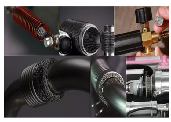 مش سیم کشباف فشرده 200 میکرون 304 316 فولاد ضد زنگ