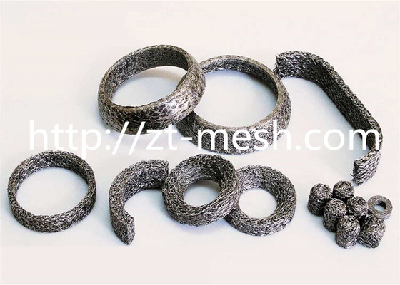 مقاومت خوب در برابر فیلتر، شبکه سیم پیچ و خم شده فشرده برای فیلتر مایع 14 × 10mm قطر