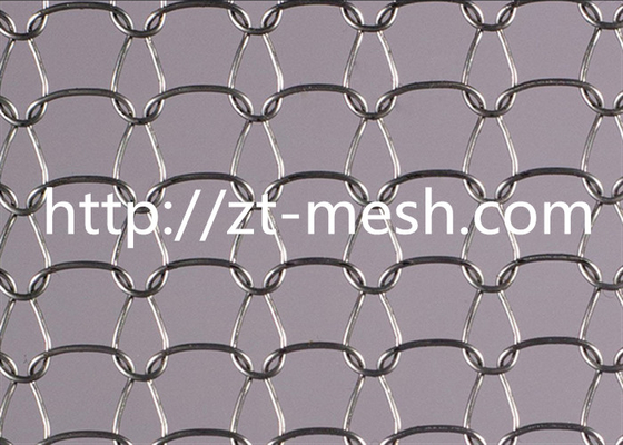 ضد خوردگی بغل سیم بافته برای فیلتر کردن 40mm عرض سفارشی