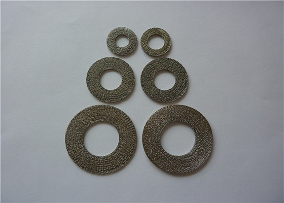 مایع گاز فیلتر مش سیم بافتنی فشرده OD25mm 0.55mm 100mesh / inch